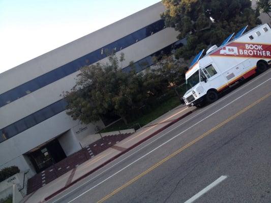 I see this truck regularly at 10945 Le Conte (at Broxton) in Westwood.