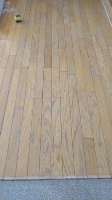 old wood floor