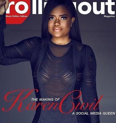 Karen Civil for Rolling Out Magazine cover 2016