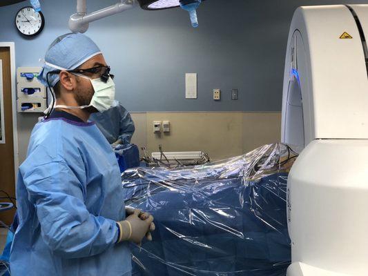 Advanced imaging technology during surgery