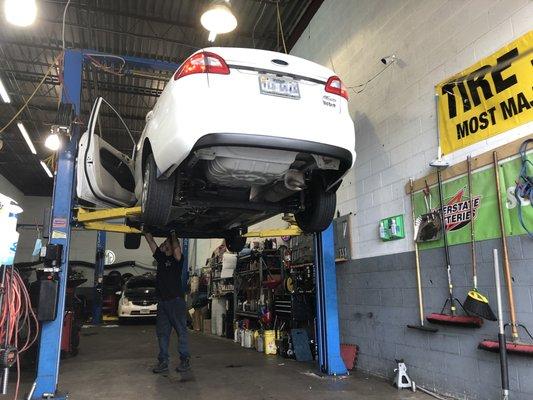 Car repair at CBS Auto