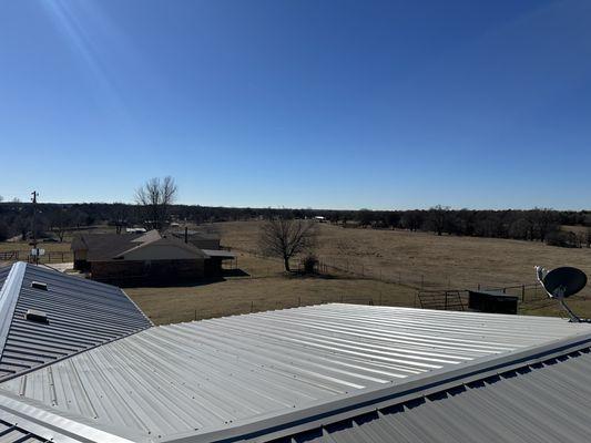 Metal roof