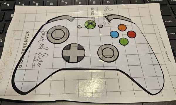 X-Box Controller Decal