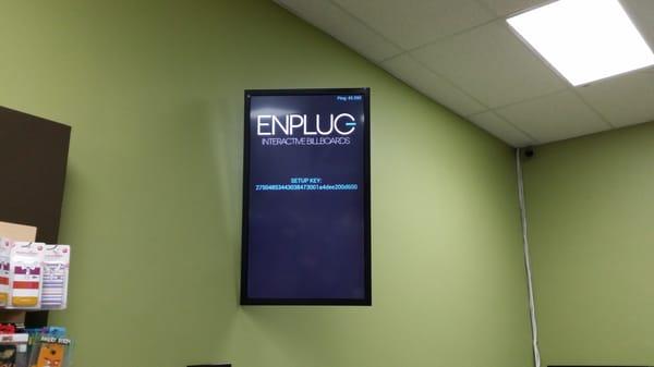 professional mounting the TV for ENPLUG.