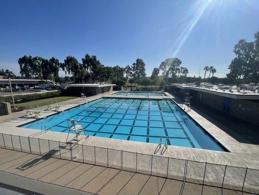 View of pool