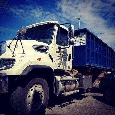 Eric Z Disposal Roll-Off Dumpster Truck