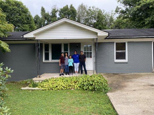 Congratulations to my buyers for the purchase of their home. Closed 8/6/2021