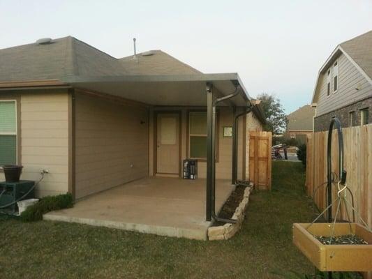 Bronze patio cover