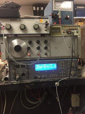 Typical test equipment around the shop.