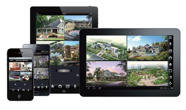 Video surveillance technology mobile applications