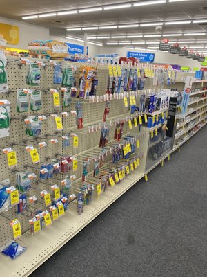 11/14/21. Very few toothbrushes in stock.