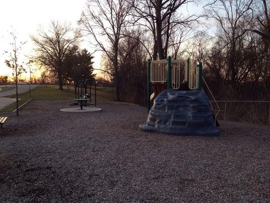 Part of playground area.