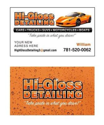 Hi-Gloss Auto Detailing