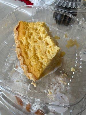 Buttermilk Chess Pie (Slice)