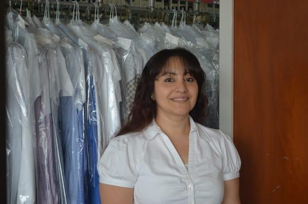 Store manager Maribel