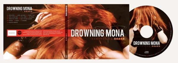 Album Design and Layout for Drowning Mona