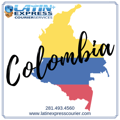 ¡Envios a Colombia! Contáctanos para más información. Latin Express Courier Services 281.493.4560 https://www.latinexpresscourier.com/