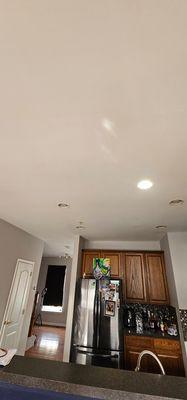 Patch holes in ceiling