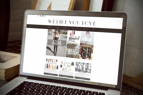 Fashion Website for "We Like You Love"