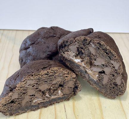 Double chocolate cookie