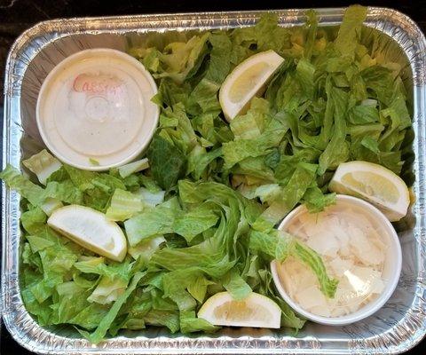 Caesar Salad, Shaved Parmesan, House made Caesar dressing