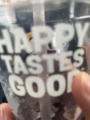 Happy tastes goo