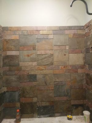 Tile work