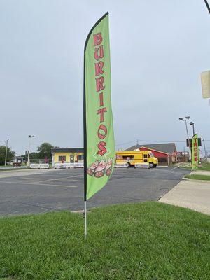 Burrito Truck new address 1550 W Pershing Rd Decatur, IL 62526