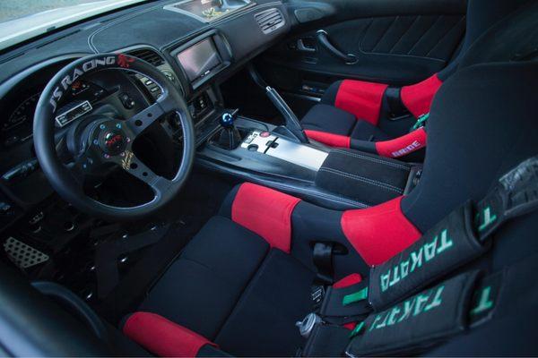 Alcantara wrapped interior