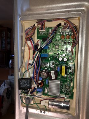 Refrigerator board replacement