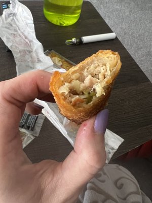 Roast Pork Egg Roll