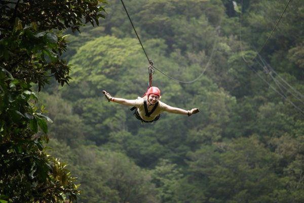 Ziplining in Costa Rica