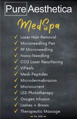 Pure Aesthetica MedSpa | Services