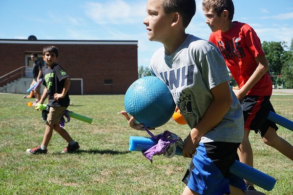 Quidditch, available in house, as a birthday party or as part of an off site program