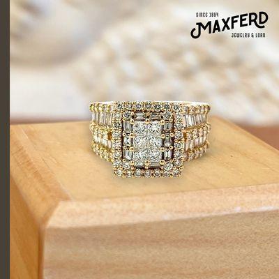 Love in Every Detail  Explore the artistry of our gold and diamond rings at Shop Maxferd.