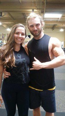 Felicia and Brandon = Swolemates!