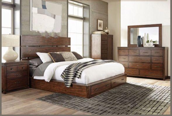 Wood Bedroom Set