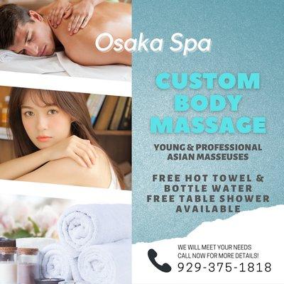 Osaka Spa
 226 E 51st St, New York, NY 10022
 Call us at 929-375-1818