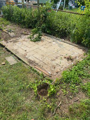 Shed Floor Removal