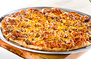 Bacon Double Cheeseburger Pizza