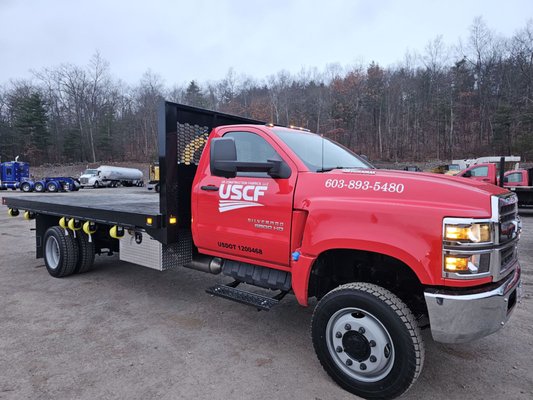 We have our own fleet to ship to jobsites across New England.