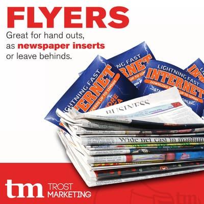 Sales flyers or newspaper inserts?  We got you covered