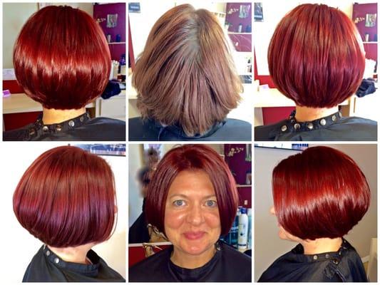 Warm red definitely needed a refresh! Matrix SoColor