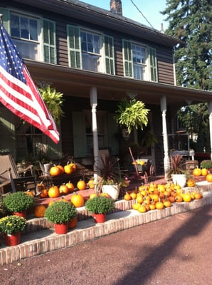 The shop in the fall