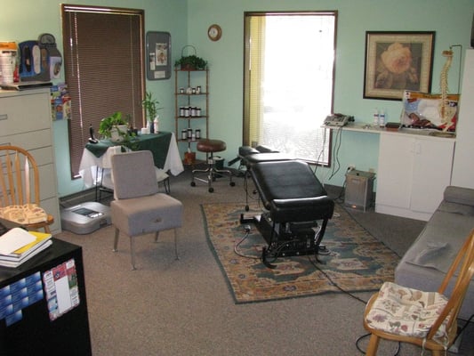 One of my treatment rooms.