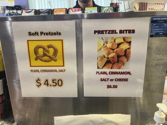 Great prices for snacks