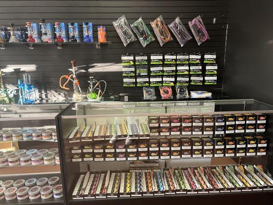 A huge variety of Shisha and everything else  best customer service.