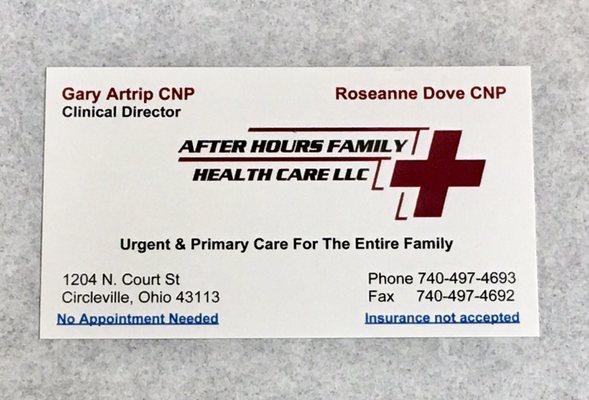 After Hours Family Health Care LLC