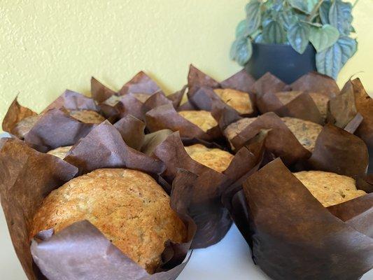 Yummy, freshly baked muffins to get your day going!