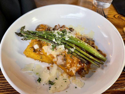 Mushroom polenta